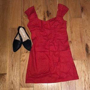 Rare Lottie moss (pacsun) red dress